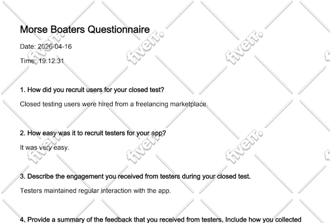 provide 12 or 20 testers for google play console closed testing