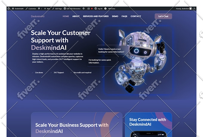 design towing business website optimized for calls