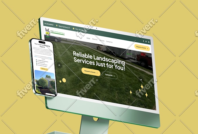 build responsive website and do custom development