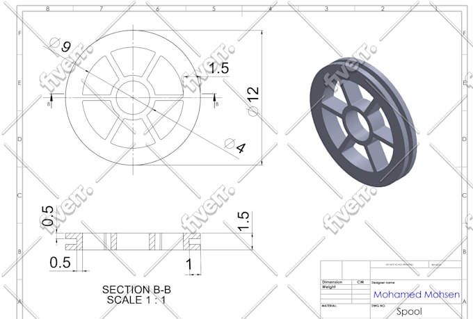 design core and cavity for injection mold