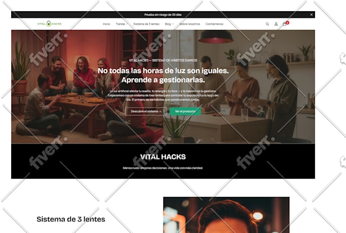 design a high converting shopify landing page for one product store