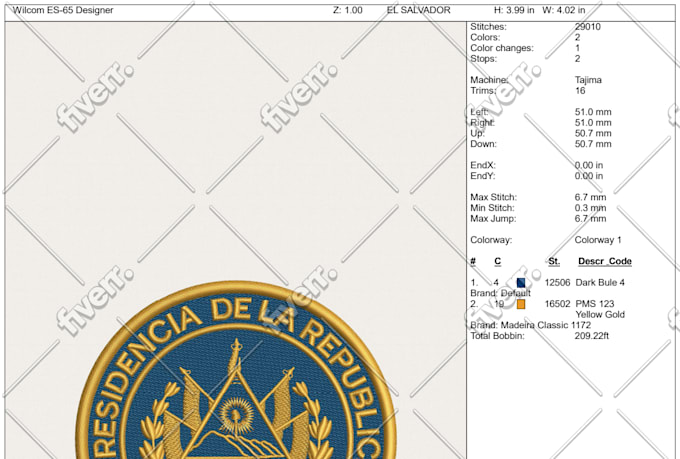 do embroidery digitizing with the fastest delivery dst pes exp and more