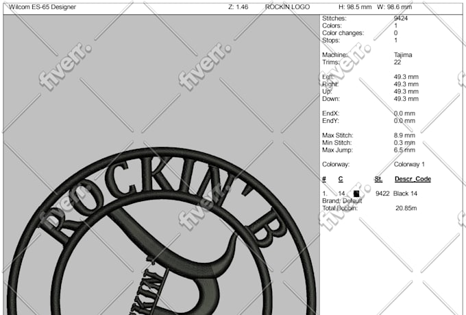 do embroidery digitizing, digitize image into dst, pes, jef, emb, pxf, ofm asap