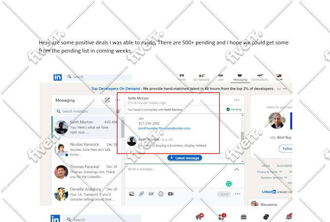 do linkedin marketing through outreach prospecting