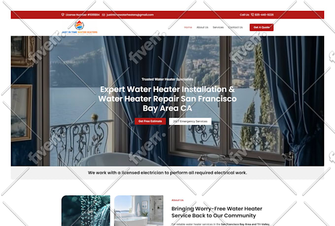 do website development, design redesign, and build wordpress website