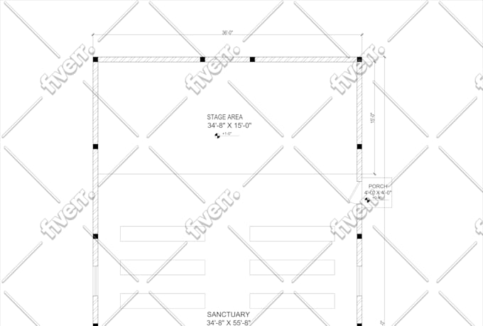 do autocad drafting, architectural drawings and plans