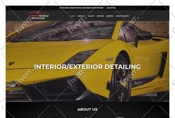 design ecommerce website and a wordpress business website