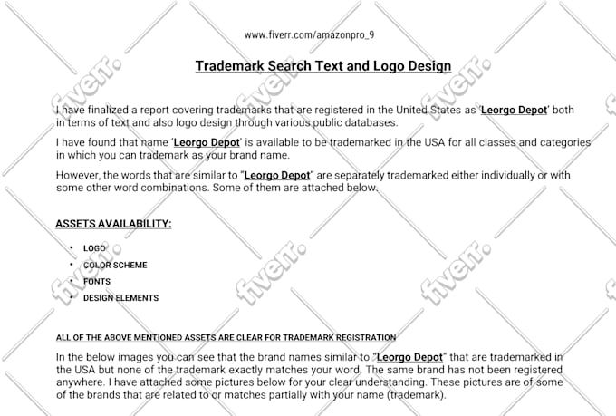 do a trademark search for your business name