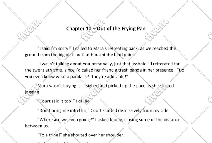 proofread and line edit your fantasy or litrpg novel