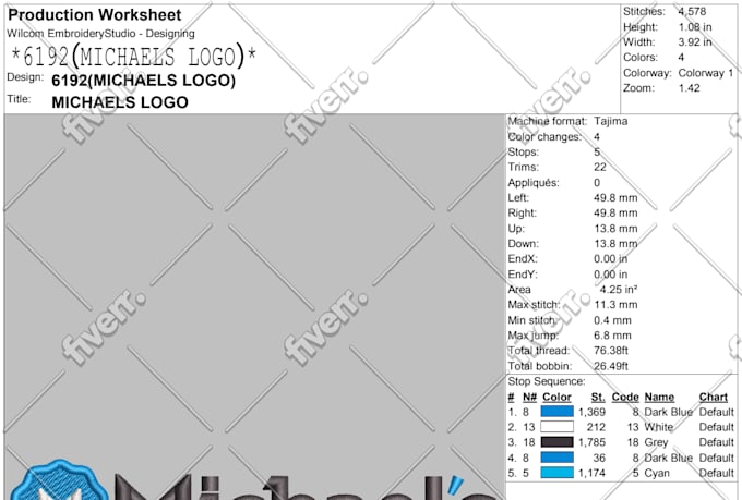 make embroidery digitizing into dst