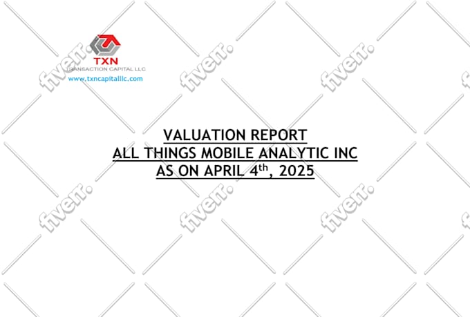 prepare audit ready certified 409a valuation report