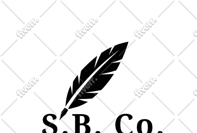 create simple name logo design