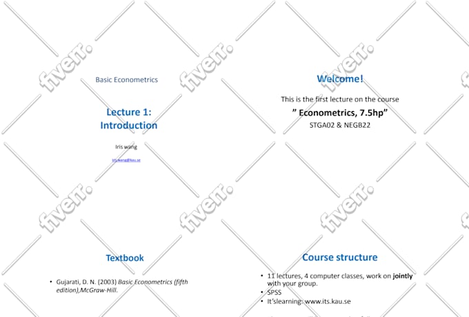 be your online tutor in statistics of any level
