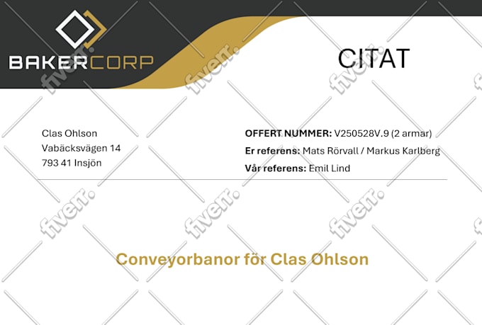 create professional invoice template, order form and quotation design