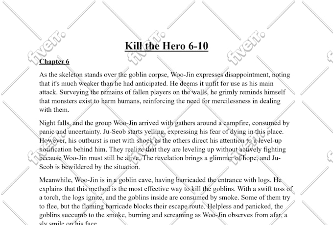 write manhwa and manga recap scripts for your youtube channel