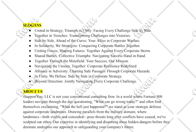 write striking web copy for your landing page