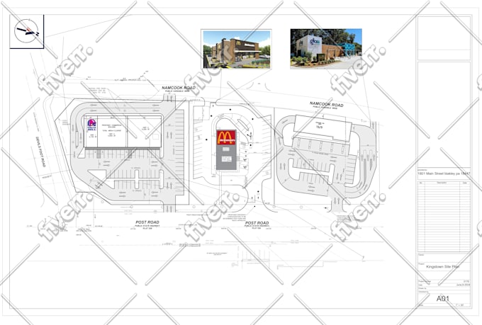 draw  siteplan or site plan for property