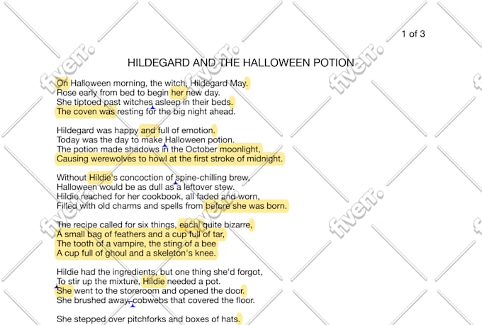 edit your poetry manuscript or individual poems