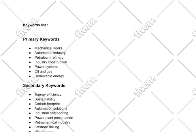 write professional landing page content