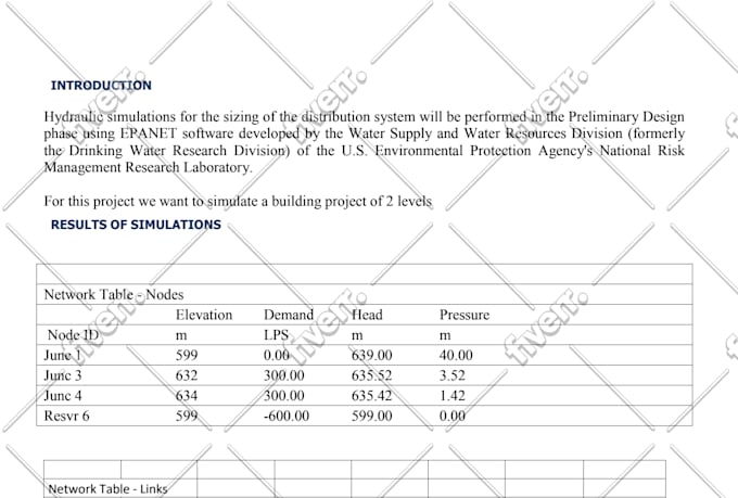 design a septic tank, pumping station permit