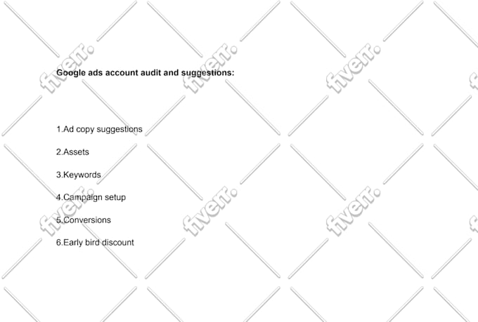 setup, optimize and manage your google ads accounts