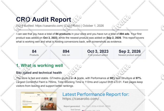 do shopify cro audit, UX analysis and conversion funnel optimization in 24 hrs