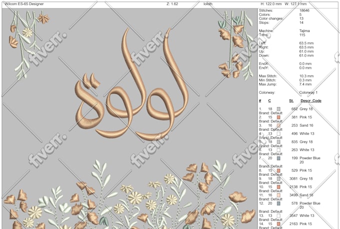 do embroidery digitizing into dst,pes,jef,exp,vp3 files