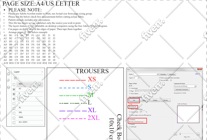make clothing sewing pattern and grading