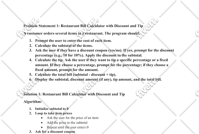do computer science assignment and software engineering project