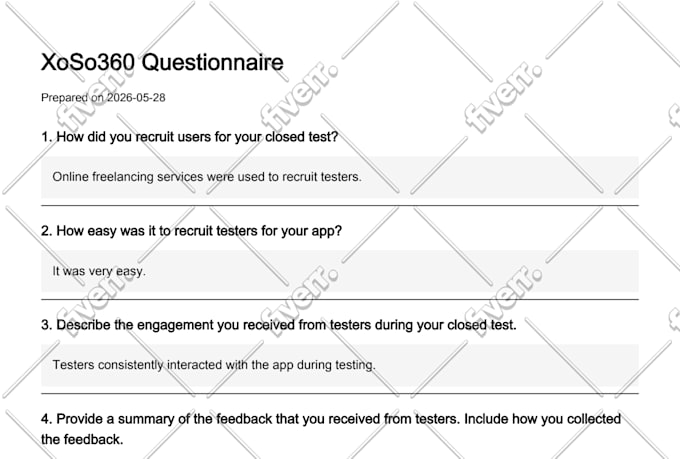 provide 12 testers for 14 days of closed testing 20 testers