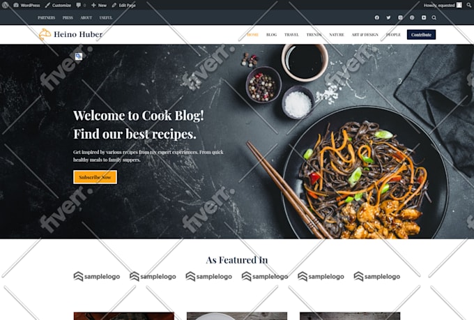 convert HTML build website to wordpress