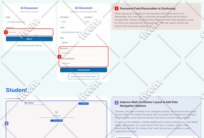 do professional UI UX audit for websites and mobile apps