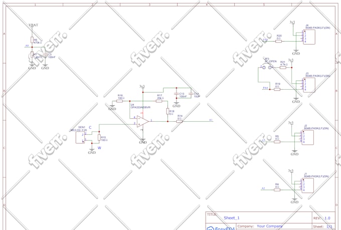 design pcb layout pcb board and gerber file for you