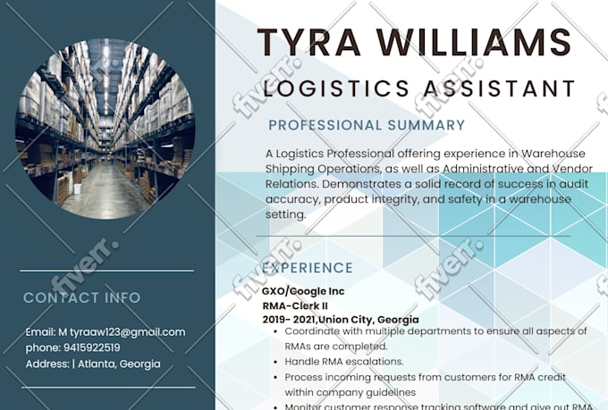 write and update ats  resume, cover letter and linkedin profile