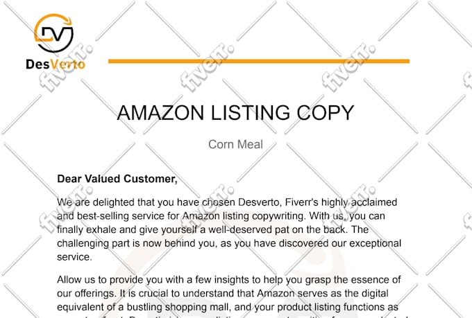 write SEO optimized amazon product description