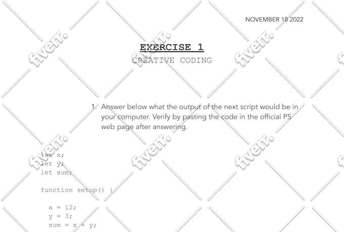 develop p5 and processing 2d visual creative project