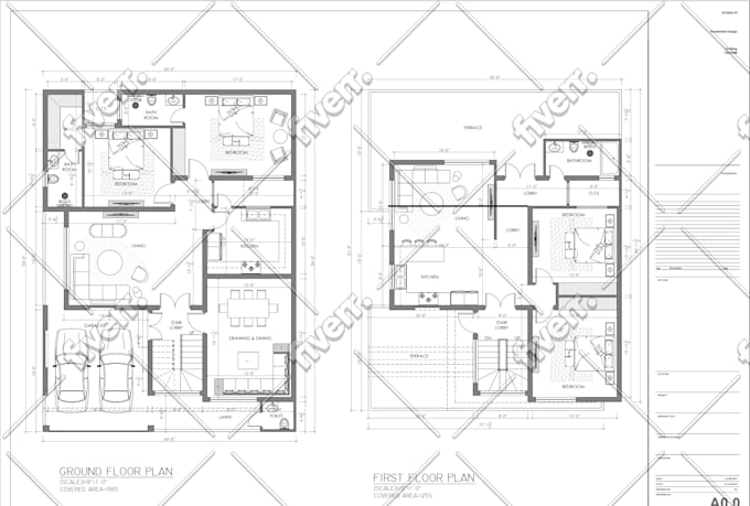 be your architect draw 2d floor plan, city permit drawings, revit and 3d render