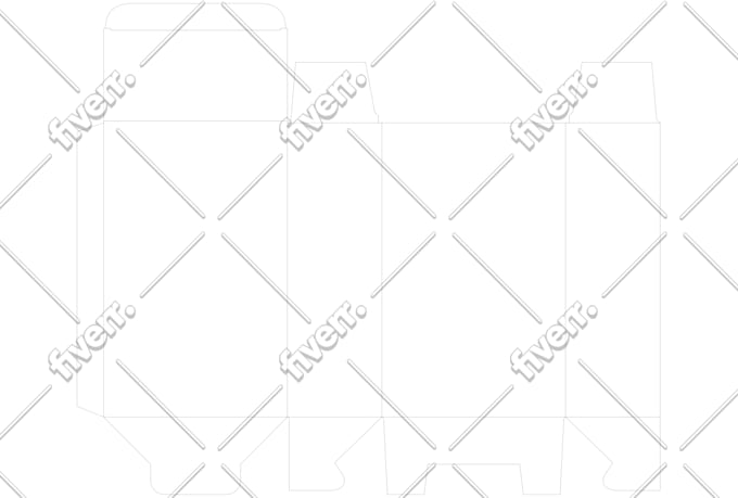 create custom handle box dieline cut lines
