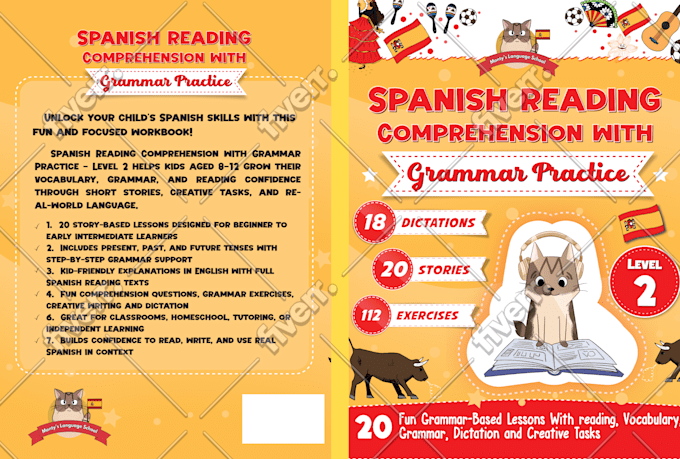 create kids activity book cover design for amazon KDP
