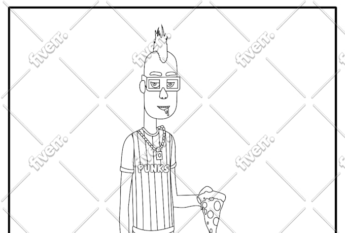 create unique coloring book page  for children and adults