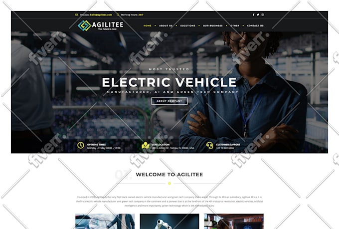 design redesign customize wordpress website as a full stack developer