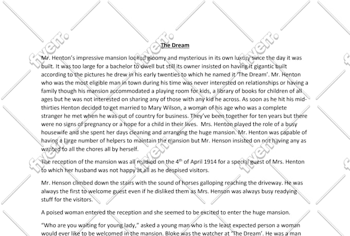 write the best short stories and novel masterpieces