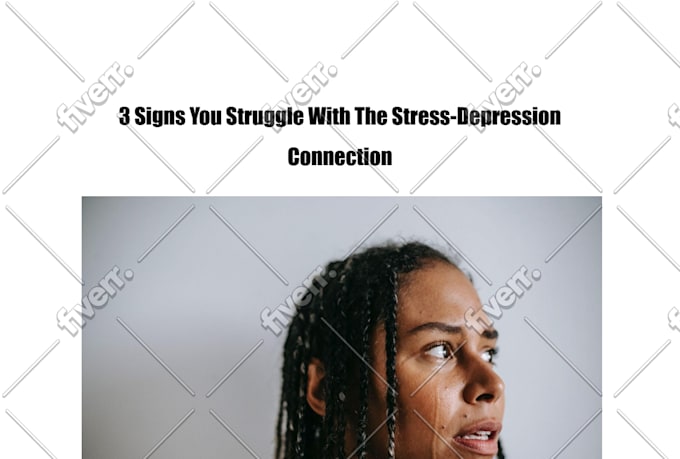 write SEO mental health articles and blog posts
