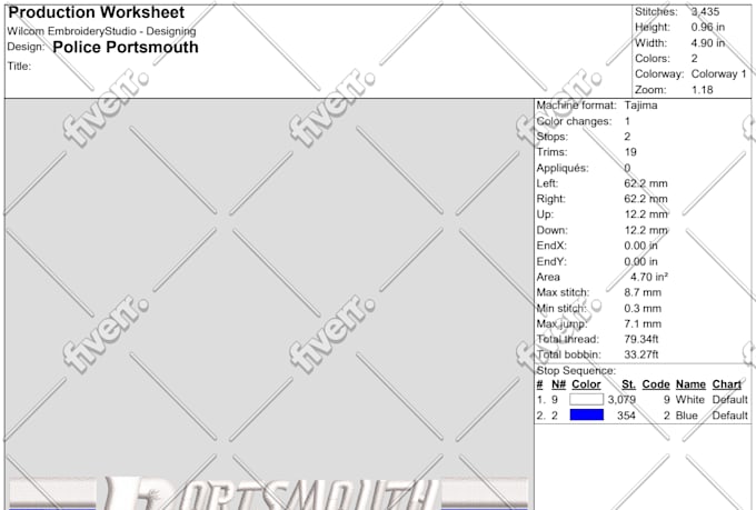 do embroidery digitizing  into dst,pes,emb,vp3,jef in few hrs