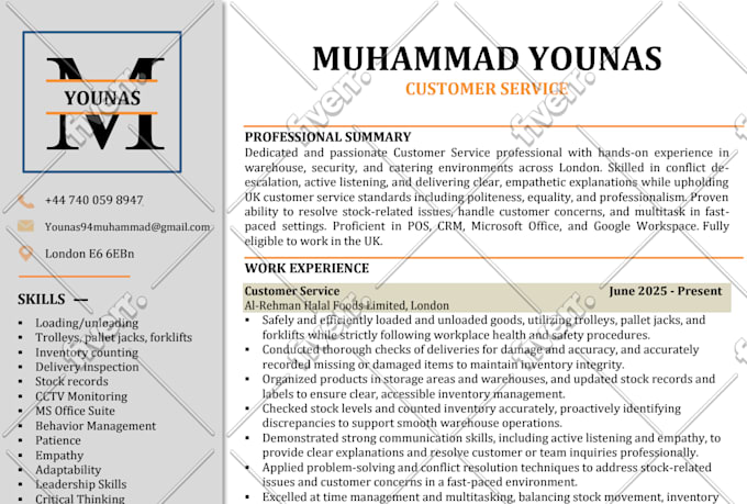create ats resume and cover letter