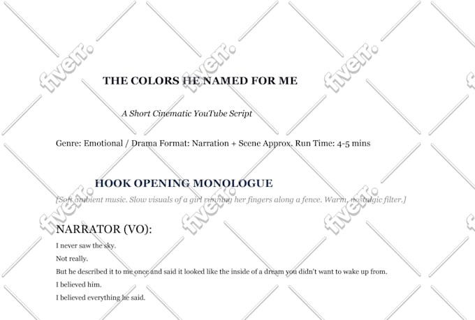 write youtube scriptwriting, tiktok scripts, video script, viral script