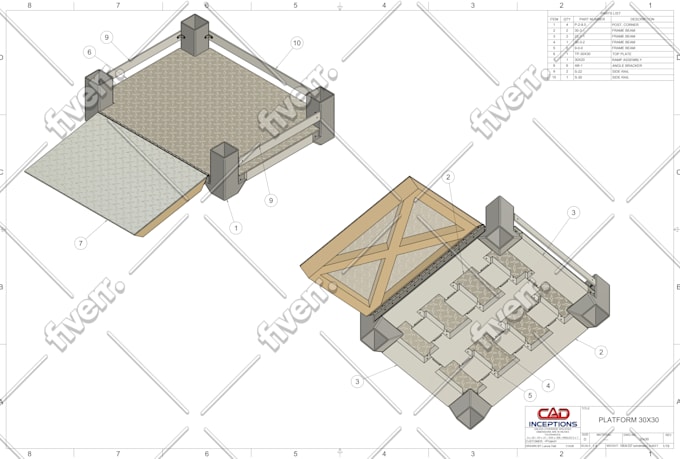 do 3d cad modeling, product design, engineering drawings