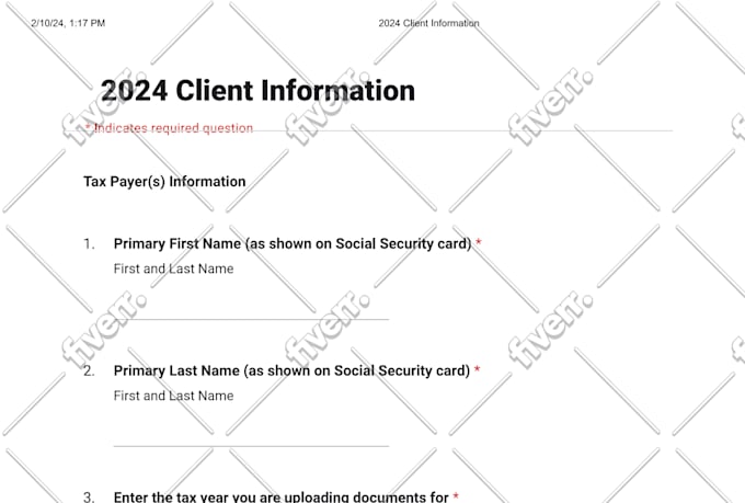 create any online google form needed