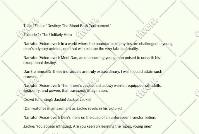 write high quality comic script and dialogue in 24h