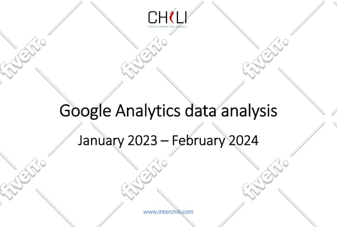 do website data analysis in google analytics
